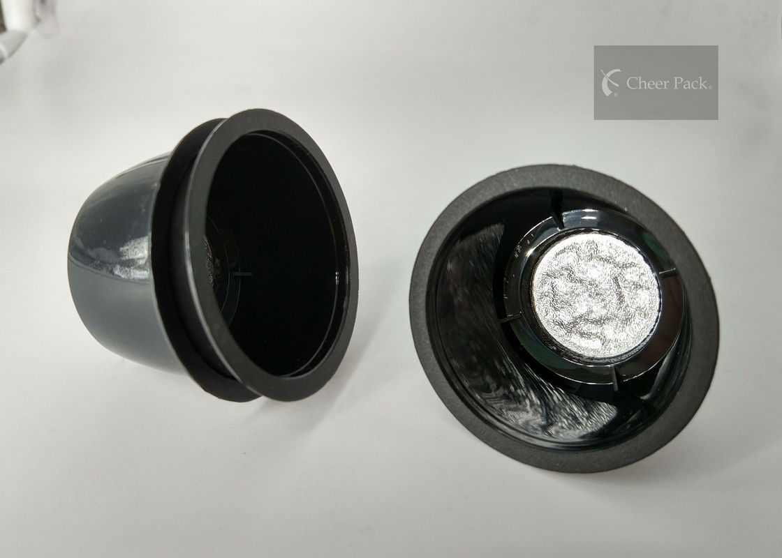 Lightweight Coffee Pod Capsules For Nespresso Machines , 54mm Diameter