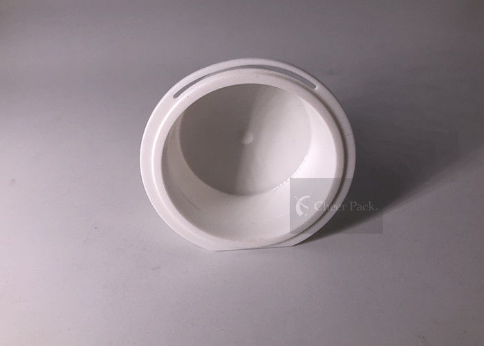 Capacity 20ml White Capsule Recipe Pack Green Tea For Facial Mask Packing , 54mm Dia
