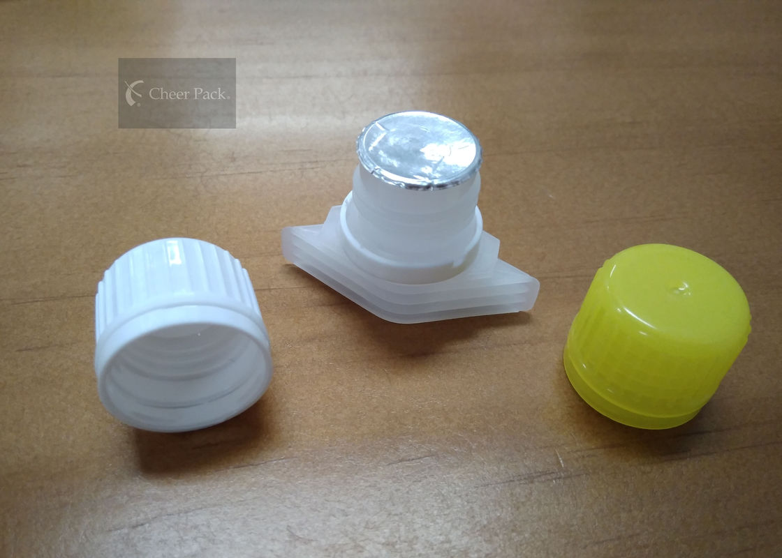 Strengh Seal Plastic Bottle Spout Cap , Twist Off Cap 100% Polyethylene