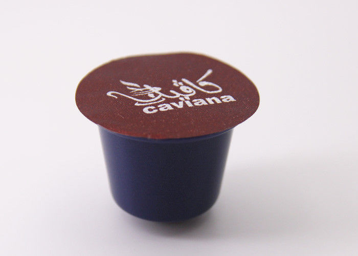 Customable Nespresso Shape Instant Coffee Capsule Pod With Aluminum Foil