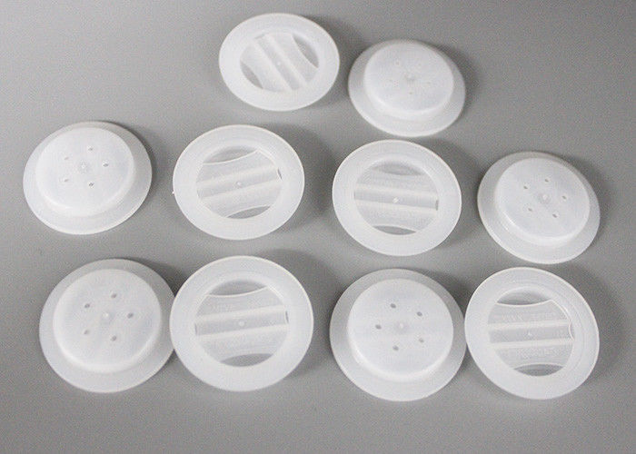 Polyethylene One Way Degassing Valve For Paper Coffee Bags With Gas Release
