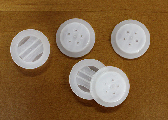 Breathing Unilateral Coffee One Way Degassing Valve With 5 Holes / Micro Plastic One Way Valve