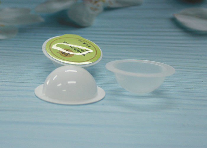 Small Round Clear Plastic Containers For Massage Packing 20mm Height