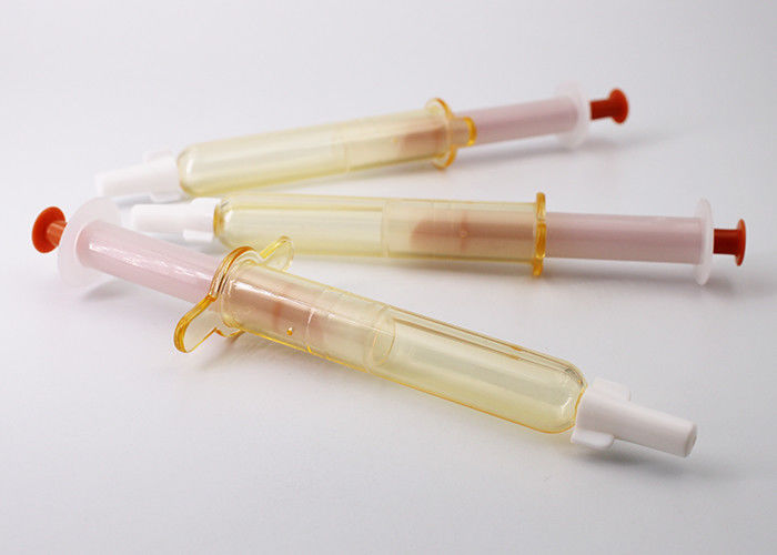 Plastic Cosmetic Syringe Not Medical Disposable Eye Cream / Essence / Mask Illumination Tube