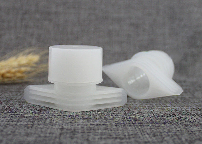 Durable Food Pouch Plastic Nozzle With Cover 24.5mm Outter Diameter Medium Size