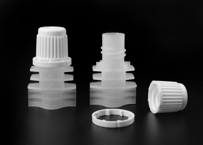 Tamper Proof  21mm Plastic Doypack Bottle Spout Cap