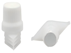 9.6mm plastic spout cap with sealing aluminum foil laundry detergent