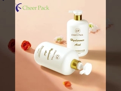 Plastic Pet Cosmetic Packaging Shampoo Lotion Pump Bottle