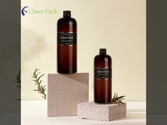 Wholesale 300 500 1000ml Lotion Pump Bottle for Liquid Body Wash 16oz Clear White Pet Plastic Shampo