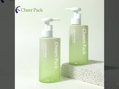 New Design Cosmetic Containers 150ml/500ml Skincare Packaging White Gradient PET Bottle With Lotion