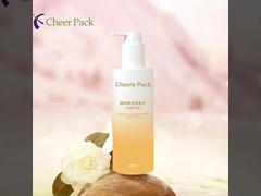 Low MOQ 250ml Fashion PET Colorful Bath Shampoo Bottle With Water Proof Pump Dispenser for Hair Cond