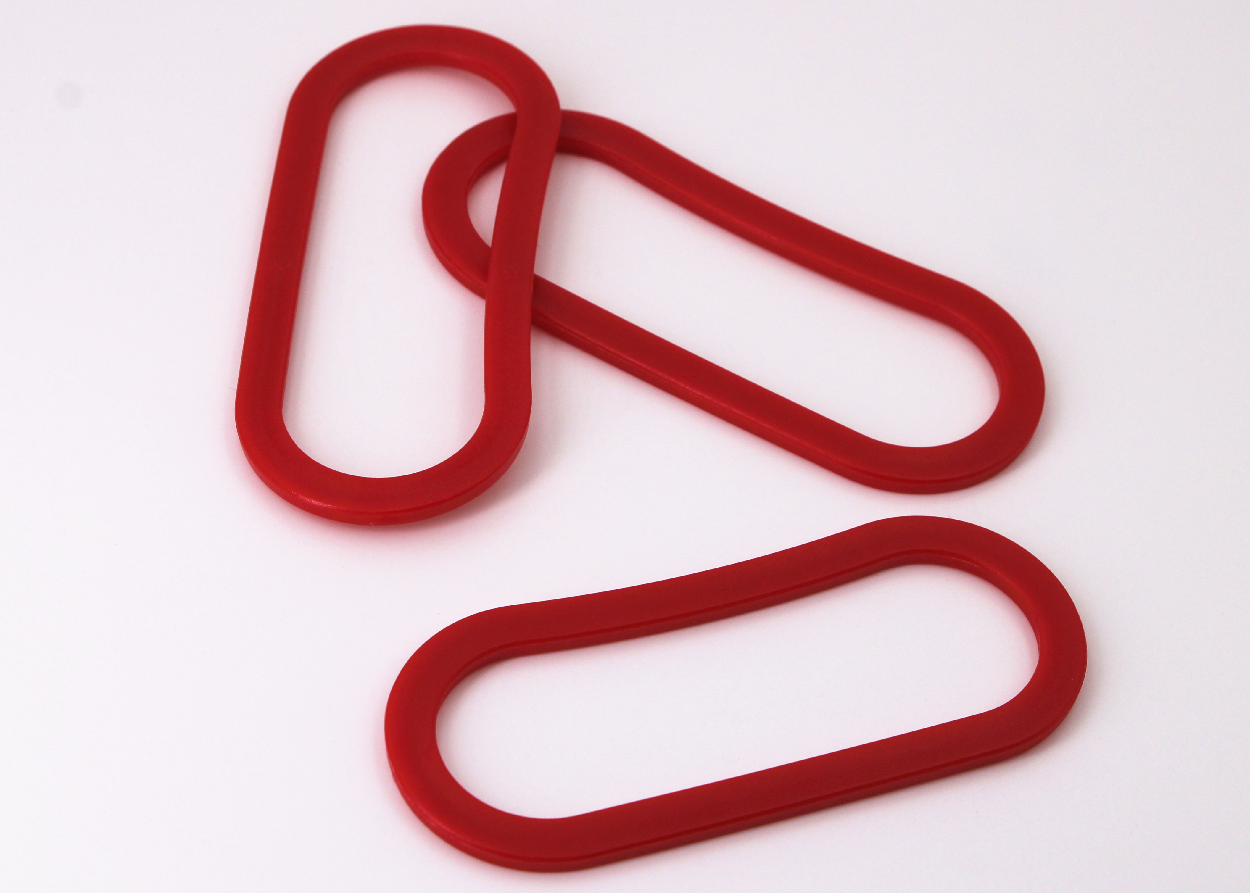 Polypropylene / Plastic Carrier Grocery Bag Handle Holder Custom Color