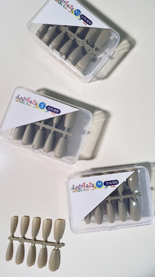 Lady French Style Artificial False Nails Half Tips And Full Cover False Nail Tips