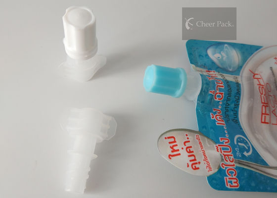 Plastic Nozzle Cover Baby Food Pouch Tops For Small Stand Up Bag