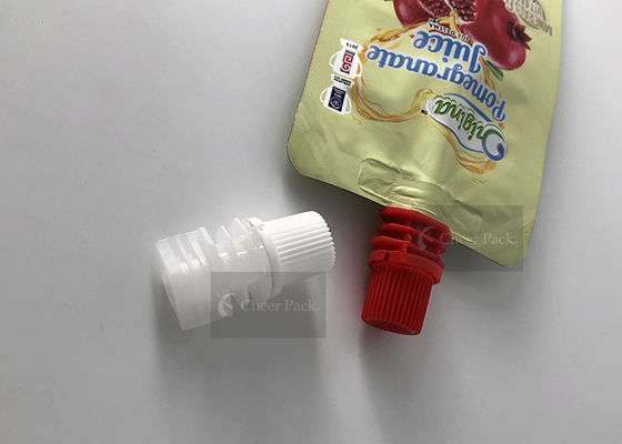 Polyethylene Pour Spout Caps 8.6mm Diameter For Stand Up Soy Milk Bag