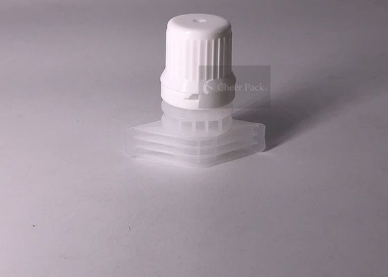 Diameter 9.6 Mm Twist Plastic Bottle Spout Cap 1.16cm Outer Dia , Screw Cap Type