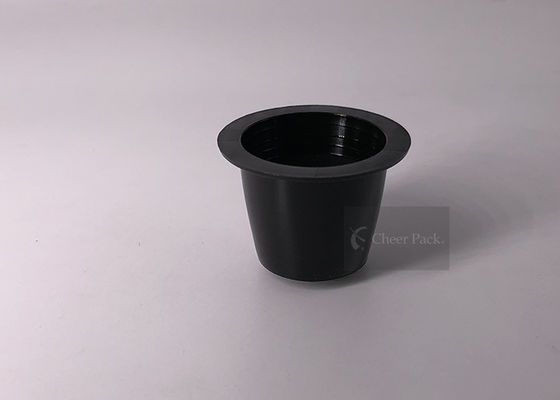 Black Food Grade Coffee Pod Capsules PP Materials With 8g Capacity , OEM ODM Service