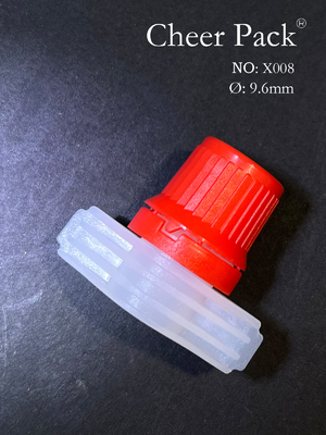 PE Material For Condiments , Chicken Essence , Facial Mask Cosmetics 9.6mm Inner Diameter Plastic Spout Cap Manufacturer