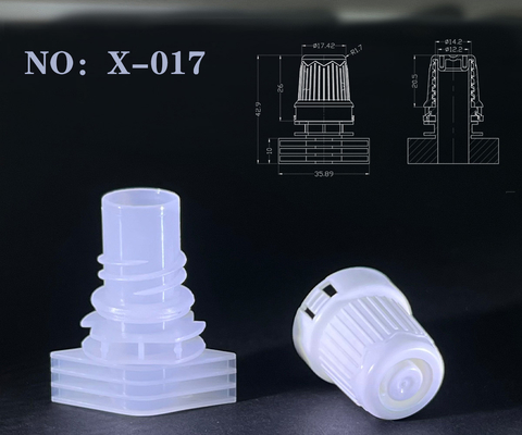 PE Plastic Spou Cap With An Inner Diameter Of 12mm For Perm Water And Black Oil