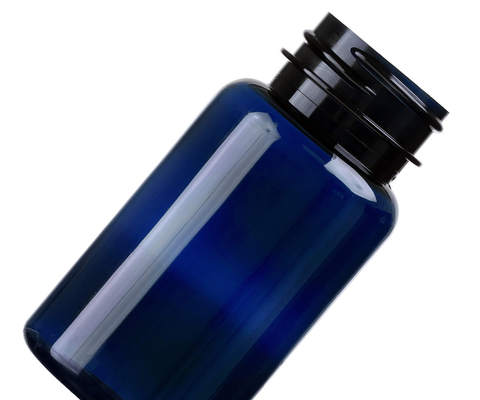 6.75 Oz 200 Ml Amber Dark Green Polyester Health Product Plastic Packaging Bottle Cap 38mm 38-400