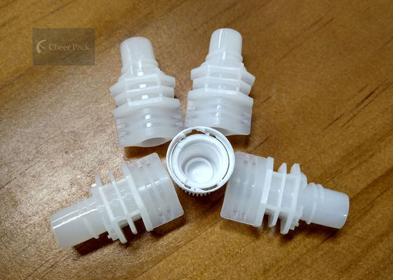 Different Style Flip Spout Cap 1.6cm Inner Size For Plastic Stand Up Bags