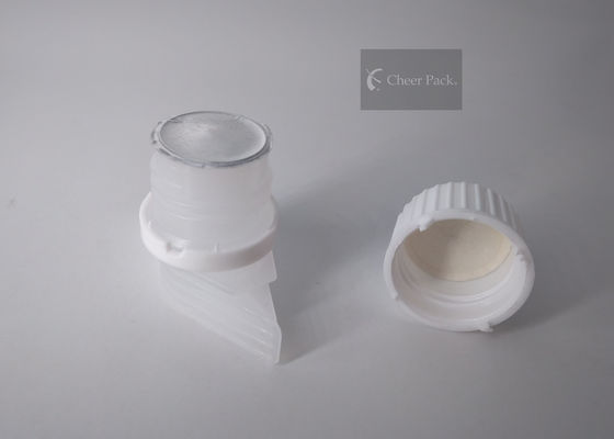 Strengh Seal Plastic Bottle Spout Cap , Twist Off Cap 100% Polyethylene