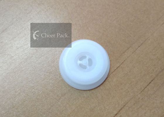 Polyethylene One Way Degassing Valve 5.7 Millimeter Height Free Sample