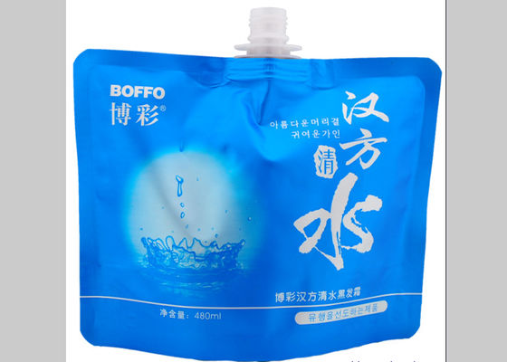 Lightweight Laundry Liquid Pouch With Spout For Packaging , 8.6mm / 9.6mm Dia