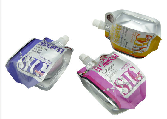 Lightweight Laundry Liquid Pouch With Spout For Packaging , 8.6mm / 9.6mm Dia