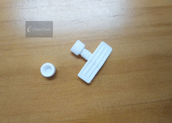 Small Diameter 4mm PE Spout Pouch Cap  / Plastic Bottle Spout Cap