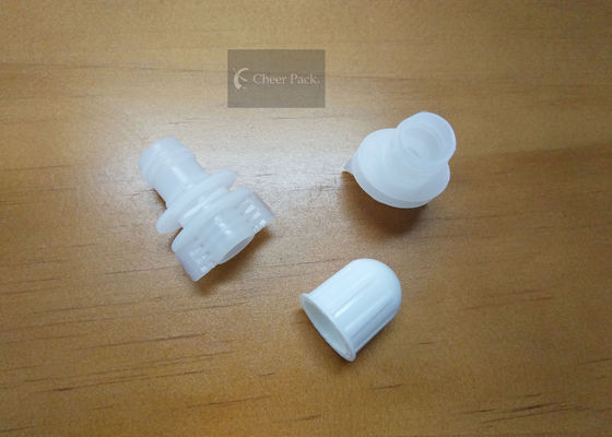 12 Millimeter Diameter Pour Spout Caps 100% Plastic PE Material