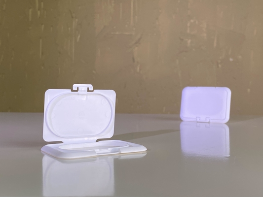 Plastic Wet Wipe Cover 80mm  For PP Packaging