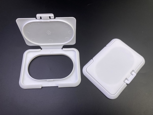 Plastic Wet Wipe Cover 80mm  For PP Packaging