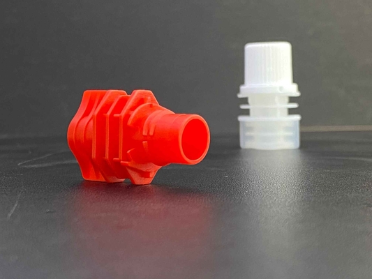 8.6mm Plastic Spout Caps Use On  Soybean Milk Pouch Packaging