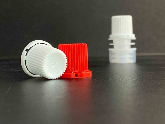 8.6mm Plastic Spout Caps Use On  Soybean Milk Pouch Packaging
