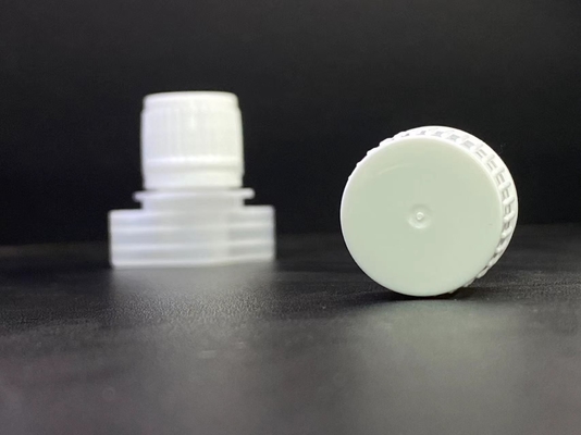 13mm Plastic Spout Caps Use On Detergent Pouch Packaging