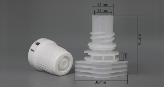 12mm Plastic Spout Caps Use On Stand-up Pouch Packaging For Packing Food &amp; Cosmetic