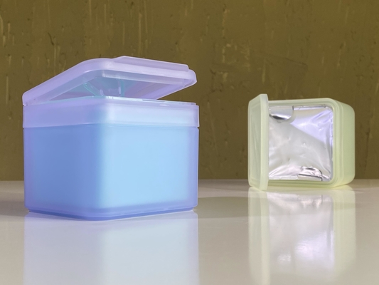 Plastic Cosmetic Jars For Cotton Sheet &amp; Wet Wipes