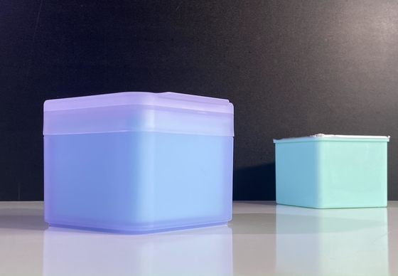 Plastic Cosmetic Jars For Cotton Sheet &amp; Wet Wipes