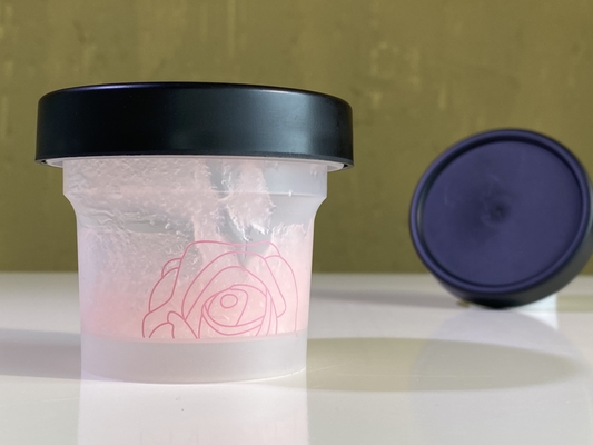100ml Cream Jar Cosmetic Packaging 60mm Total Height