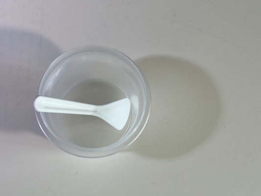 White Or Customized 82mm PP Spatula For Cosmetic Cream