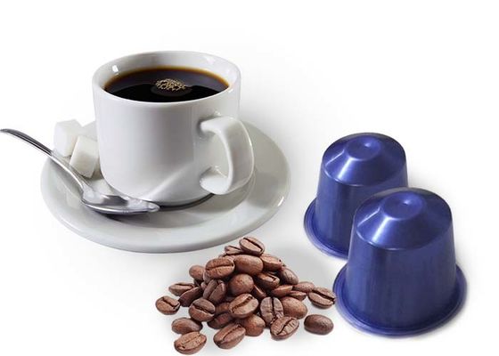 Small Round Plastic PP Containers / Coffee Capsules For Nespresso