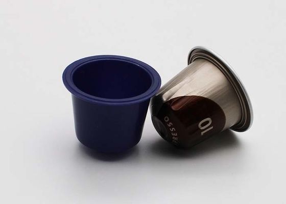 Cafe Mocha Nespresso Compatible Coffee Capsules In Automatic Coffee Machine