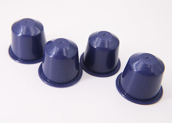 Empty Instant Coffee Capsule Packaging For Espresso plastic Blue