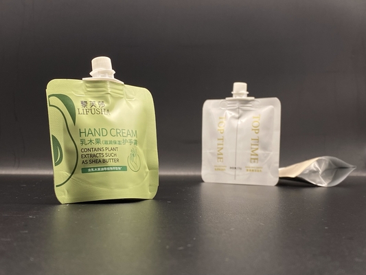 Custom Side Spout Pouch For Hand Soap Shampoo Dishwashing Liquid Detergent Packaging Liquid Doypack Bag