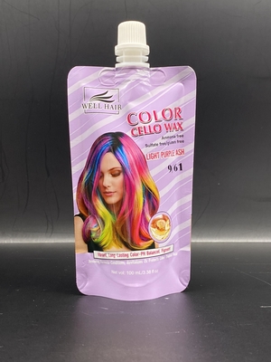 Custom Side Spout Pouch For Hand Soap Shampoo Dishwashing Liquid Detergent Packaging Liquid Doypack Bag