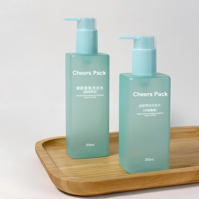 PET Cosmetic Bottles For Shampoos, Body Wash With Pump PET Cosmetic Bottles