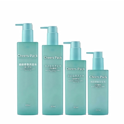 PET Cosmetic Bottles For Shampoos, Body Wash With Pump PET Cosmetic Bottles