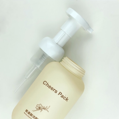 500ML PET Mousse Bottle For Mousse Cosmetic Products Lotion Scream Shampoo