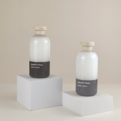 Customized Colour Shampoo Bottle PET 200ml 300ml 500ml Squeeze Bottle Shampoo